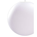 Huevo Opal White Outdoor Pendant Light - Modern Design by Jose Ignacio Ballester Martinez
