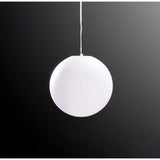 Huevo Opal White 40cm Globe Pendant Light, IP44