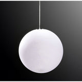 Huevo Opal White Pendant Light - Large Outdoor IP44, Designer Jose Ignacio Ballester