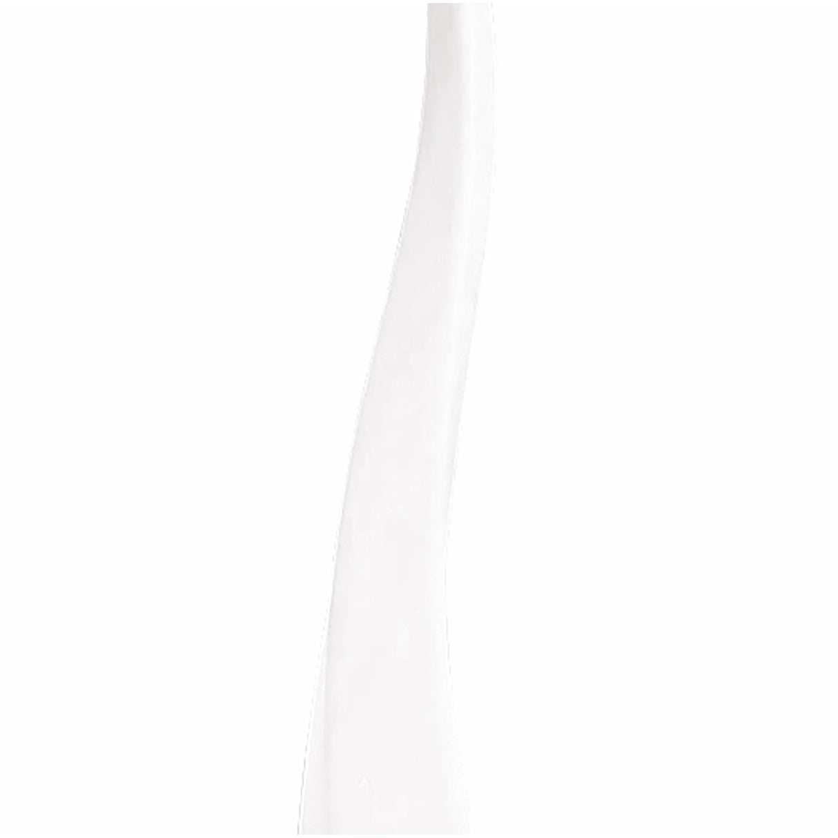 Luminous Spiral Outdoor Floor Lamp - Opal White Finish
