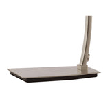 Zen Collection 1-Light Satin Nickel Table Lamp with G9 Socket