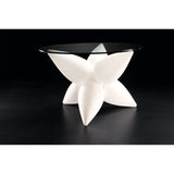 Palma 6-Light Outdoor Table Lamp with Opal and Clear Glass Design