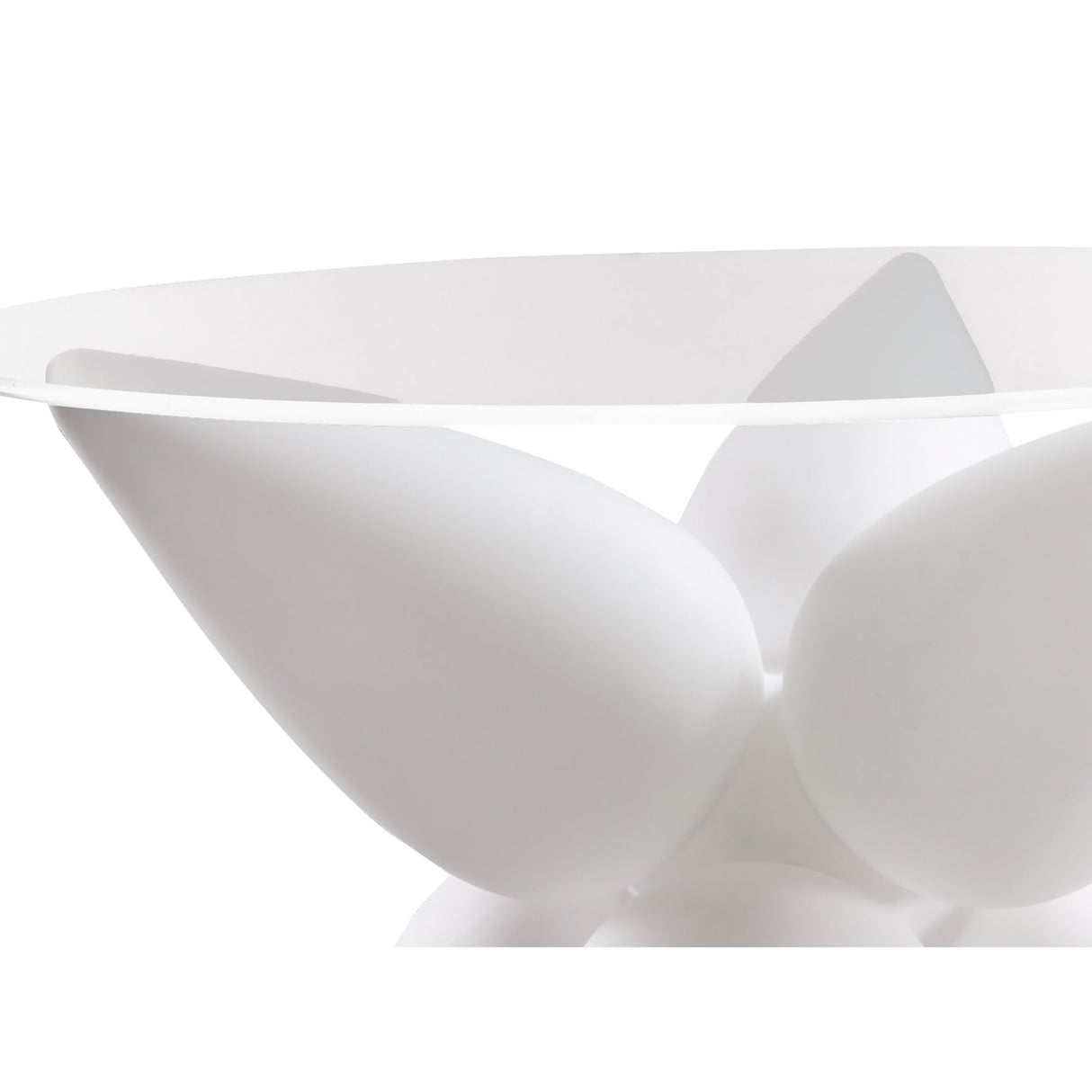 Palma 6-Light Outdoor Table Lamp with Opal and Clear Glass Design