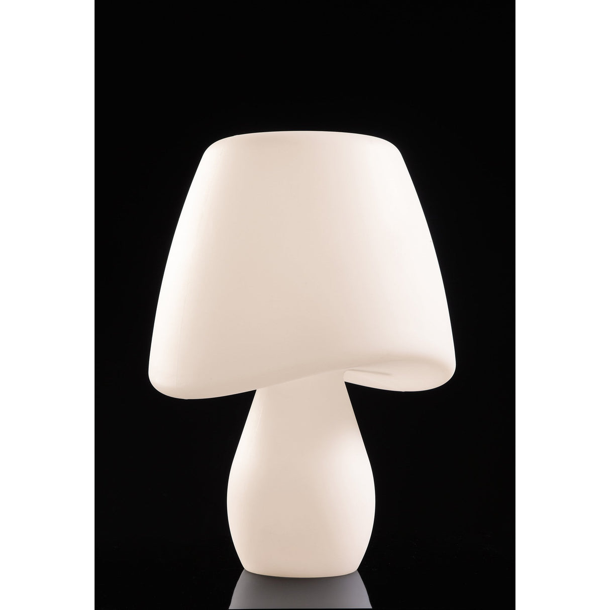 Elegant Dual-Illumination E27 Outdoor Table Lamp, Opal White, IP65 Rated
