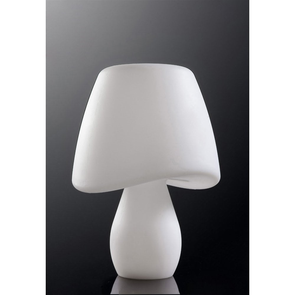 Elegant Dual-Light Opal Table Lamp with Inline Switch