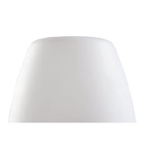 Elegant Dual-Light Opal Table Lamp with Inline Switch