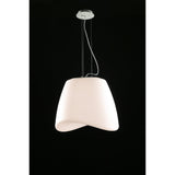 Modern Trio Pendant Light - Round Outdoor IP44, Matte White/Opal White