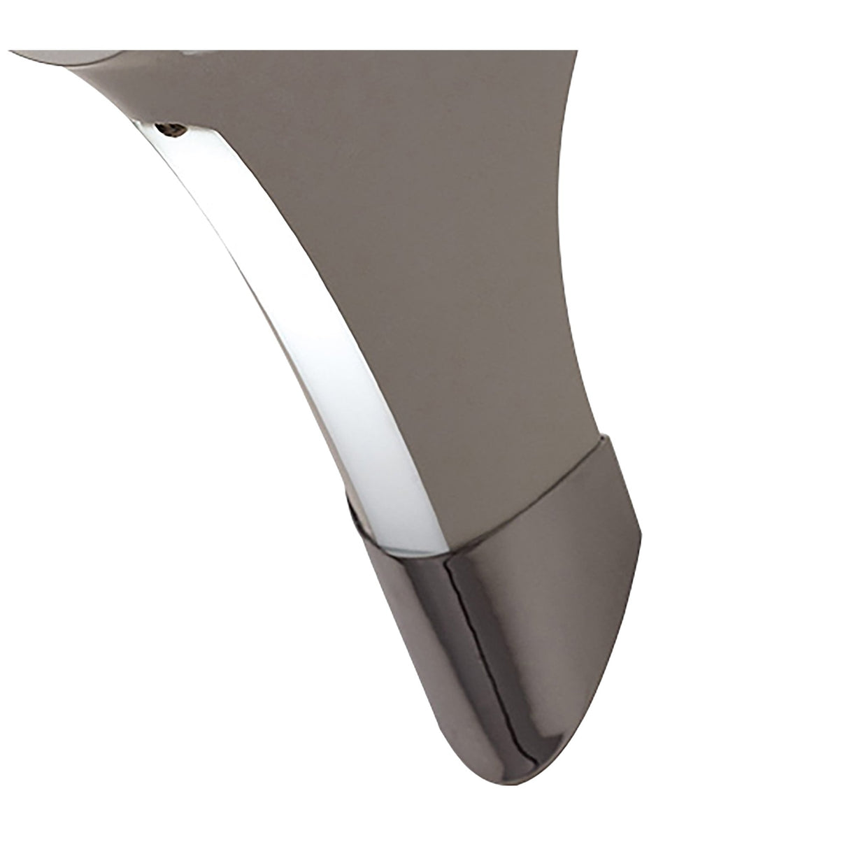 Ora Wall Lamp - Modern Elegance in Gloss White and Polished Chrome, 1 Light E27