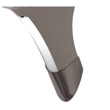 Ora Wall Lamp - Modern Elegance in Gloss White and Polished Chrome, 1 Light E27