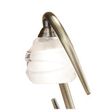 Vintage Elegance: Loop Collection 1-Light G9 Lamp in Antique Brass