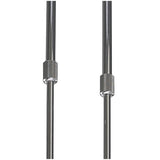 Ice Telescopic 8-Light G9 LED Chandelier in Polished Chrome