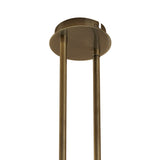 Ice Telescopic 8 Light G9 LED, Antique Brass Elegance