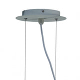 Eos Cloud-Shaped Pendant Light with 6 E27 Bulb Holders, Matt White and Opal Finish