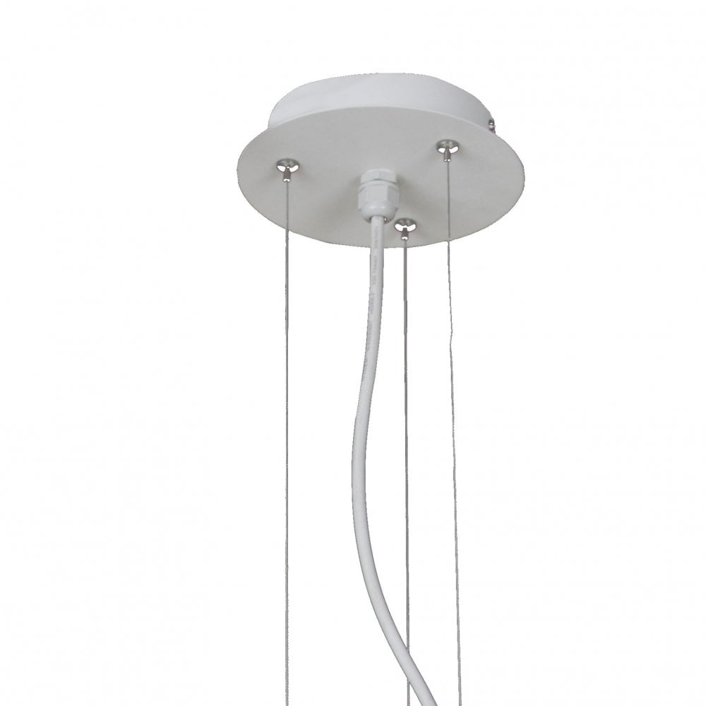 Eos Cloud-Inspired 4-Light Pendant with Opal White Shades