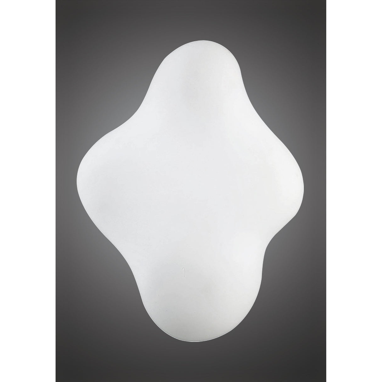 Eos Nature-Inspired LED Ceiling/Wall Light, 3W Opal White Cloud Design, 3000K Warm White, IP44