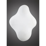 Eos Nature-Inspired LED Ceiling/Wall Light, 3W Opal White Cloud Design, 3000K Warm White, IP44