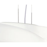 Cosmic Orbit Pendant Light Fixture - 6 Light E27, Matt White/Opal White