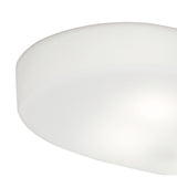UFO Series Outdoor Ceiling Light, 6-Bulb E27, Matt & Opal White