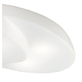 UFO Series Outdoor Ceiling Light, 6-Bulb E27, Matt & Opal White