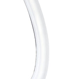 Elegant 5W LED Table Lamp with Polished Chrome & Frosted Acrylic Design, 3000K Warm White