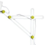 Looker Adjustable Table Lamp, Matt White & Green Design by Santiago Sevillano Sebastia