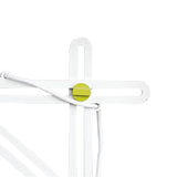 Looker Adjustable Table Lamp, Matt White & Green Design by Santiago Sevillano Sebastia