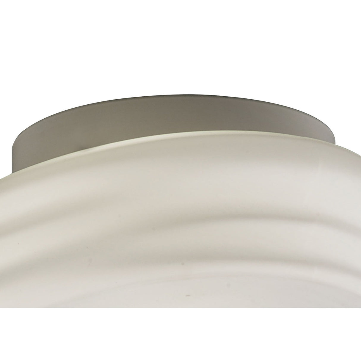 Mediterraneo Frosted White Glass Ceiling/Wall Light - Small, 2 Light GU10