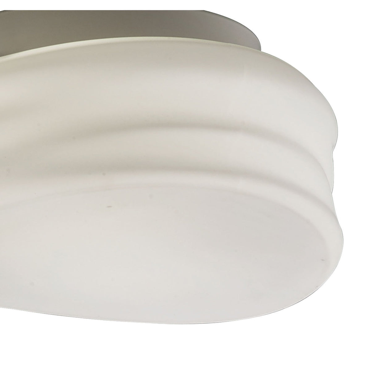 Mediterraneo Frosted White Glass Ceiling/Wall Light - Small, 2 Light GU10
