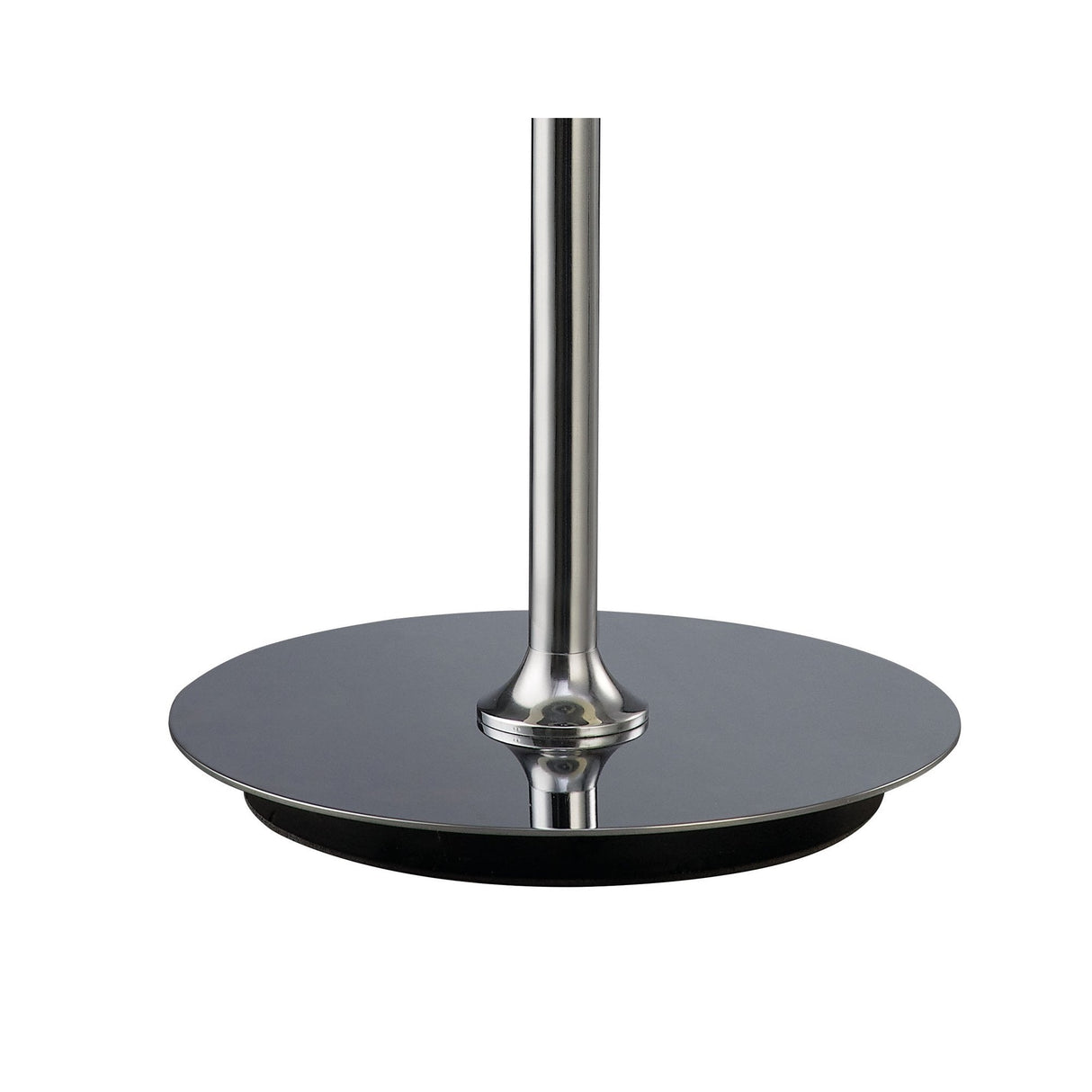 Mediterraneo Dual Light Table Lamp, Polished Chrome with Frosted White Glass