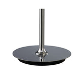 Mediterraneo Dual Light Table Lamp, Polished Chrome with Frosted White Glass