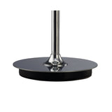 Mediterraneo 2-Light GU10 Table Lamp, Polished Chrome and Frosted Glass