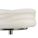 Mediterraneo 2-Light GU10 Table Lamp, Polished Chrome and Frosted Glass