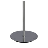 Mediterraneo 2-Light Floor Lamp, Polished Chrome & Frosted White Glass