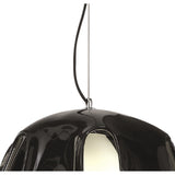 Gothic Elegance Black & White Pendant Light, E27 LED/CFL