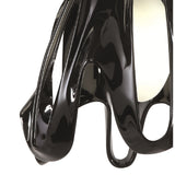 Gothic Elegance Black & White Pendant Light, E27 LED/CFL