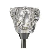 Iku Modern Elegance Table Lamp with Satin Nickel Finish