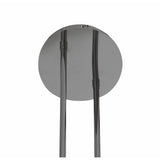 Mistral Telescopic 36W LED Rectangular Chandelier in Polished Chrome/Frosted Acrylic with 3000K Warm Light and 3-Year Warranty