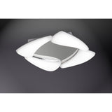 Mistral 24W LED Ceiling Light, Polished Chrome & Frosted Acrylic, 3000K, 2160 Lumens