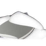 Mistral 24W LED Ceiling Light, Polished Chrome & Frosted Acrylic, 3000K, 2160 Lumens