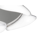 Mistral 24W LED Ceiling Light, Polished Chrome & Frosted Acrylic, 3000K, 2160 Lumens