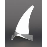 Mistral Right LED Table Lamp 6W, 3000K Warm Light, Polished Chrome/Frosted Acrylic, 3-Year Warranty