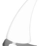 Mistral Right LED Table Lamp 6W, 3000K Warm Light, Polished Chrome/Frosted Acrylic, 3-Year Warranty