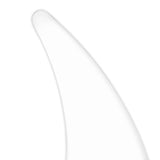 Mistral Table Lamp Left: Polished Chrome & Frosted Acrylic LED Elegance, 540lm, 3000K