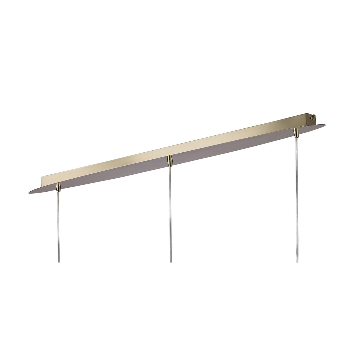 M3855FG Tiffany Pendant Light - French Gold, White Shades & Clear Crystal Elegance