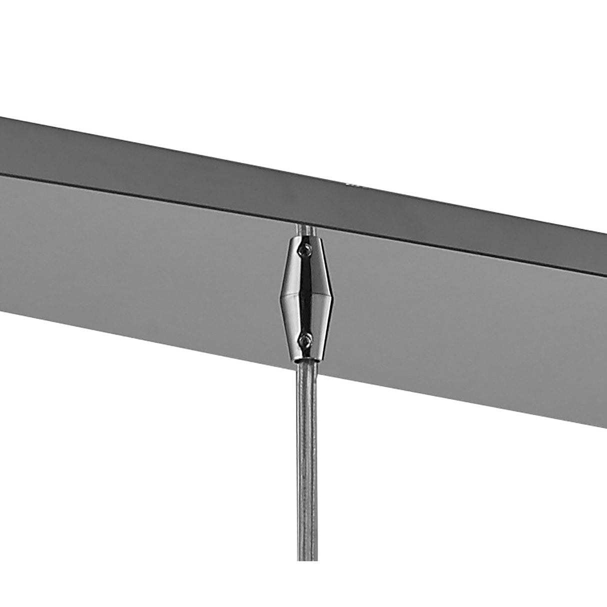 O2 Pendant Trio: Chic Polished Chrome and Clear Glass Light Fixture