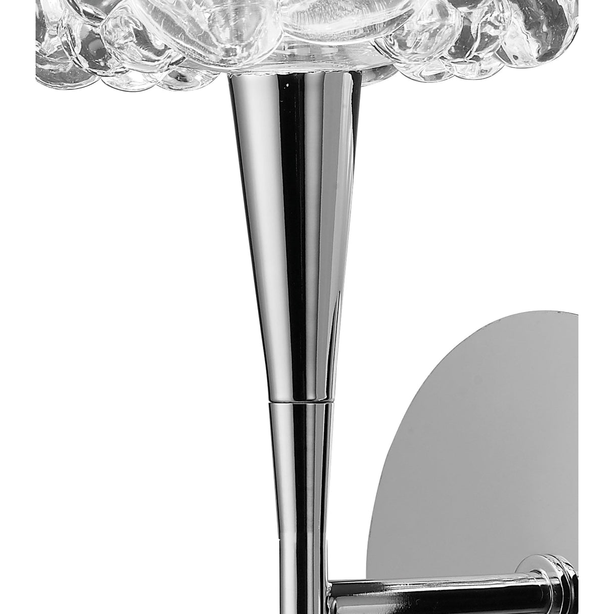 Glistening Bubble Wall Lamp in Polished Chrome