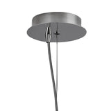 O2 Large Pendant Light - Polished Chrome Elegance
