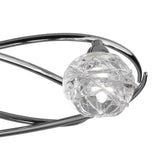 Maremagnum Elegance: Polished Chrome 3-Light Ceiling Fixture