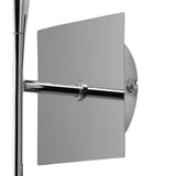 Arctic Glimmer Wall Lamp with Polished Chrome Finish