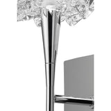 Arctic Glimmer Wall Lamp with Polished Chrome Finish